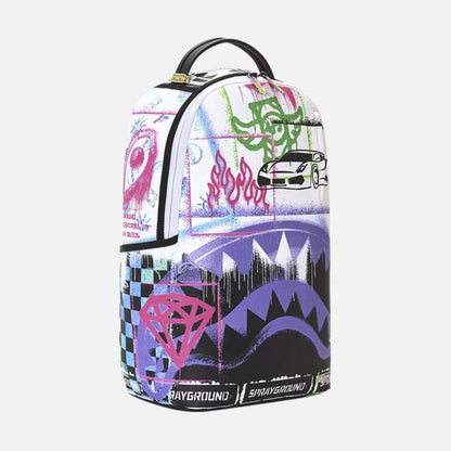 sprayground stencil shark
