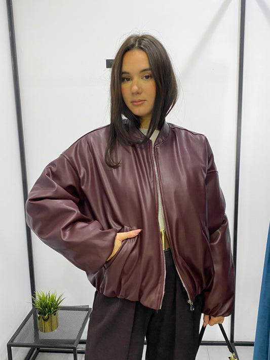 isabel bomber ecopelle