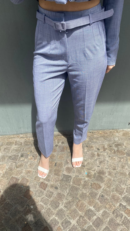 chic tailleur panta caviglia