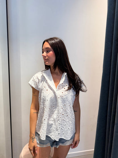 ornella b camicia pizzo