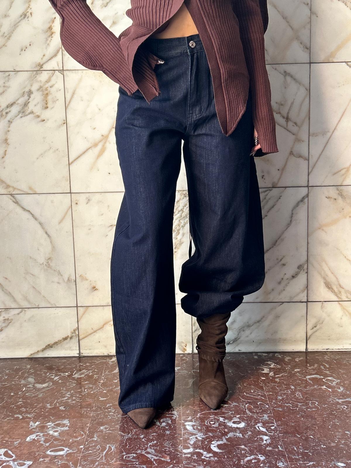 jessy jeans baloon lacci dietro