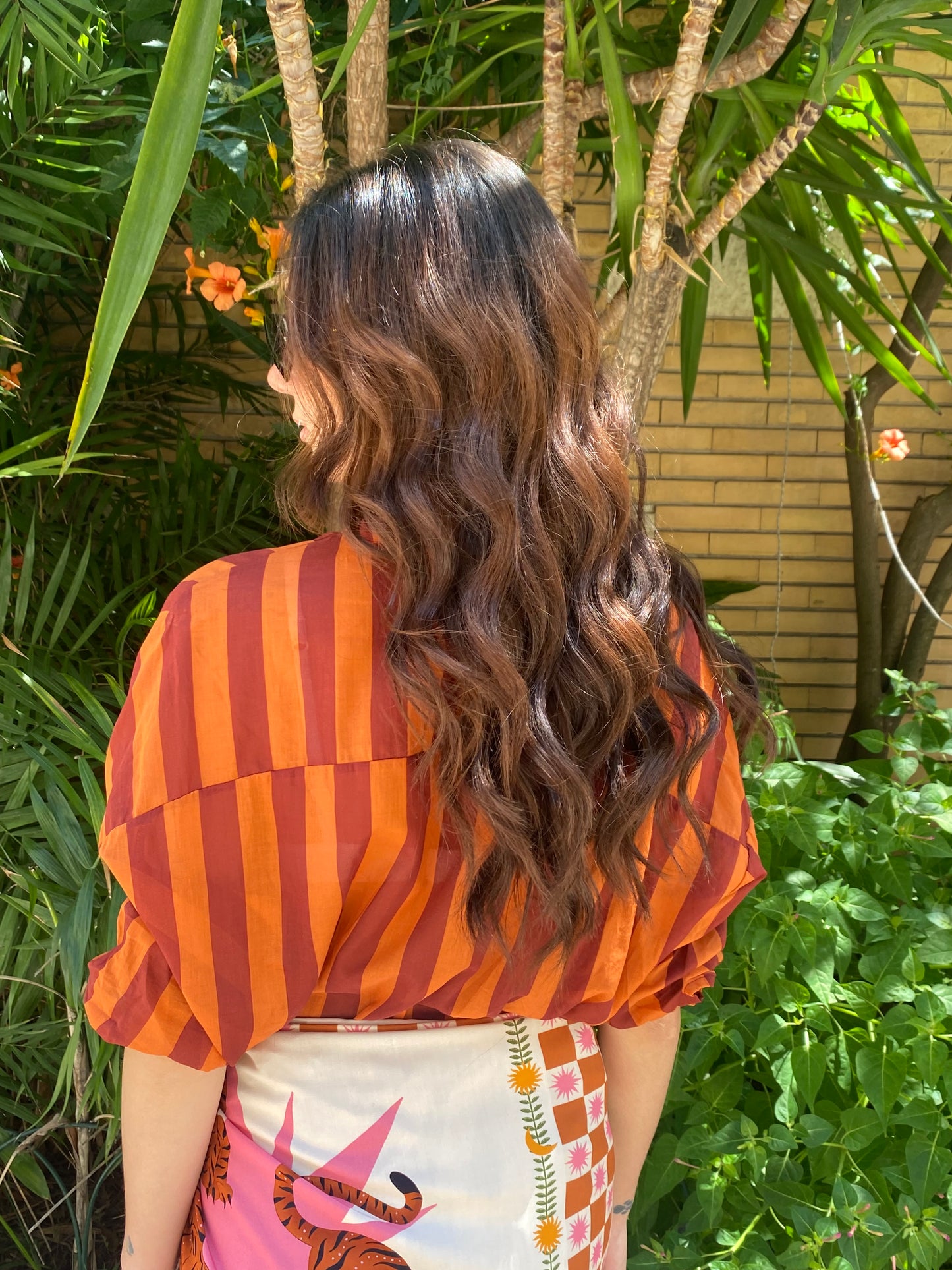 isabel camicia righe cotone