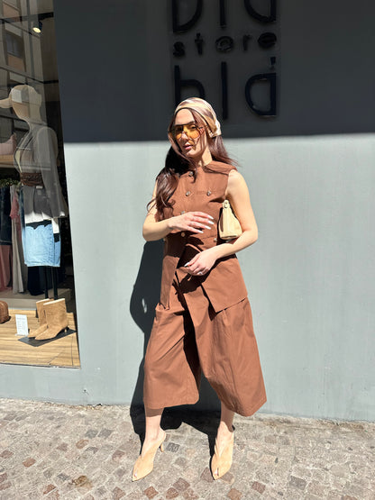 lumina gilet bottoni oro