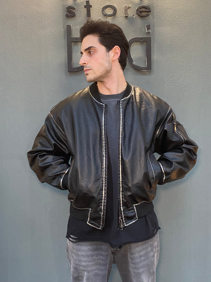 duca bomber ecopelle