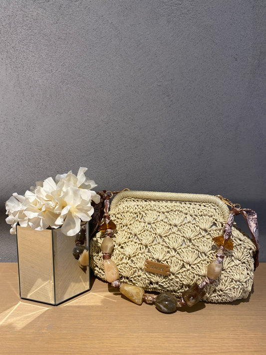 borsa bolsos rafia