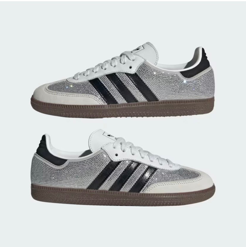 adidas samba cristal silver