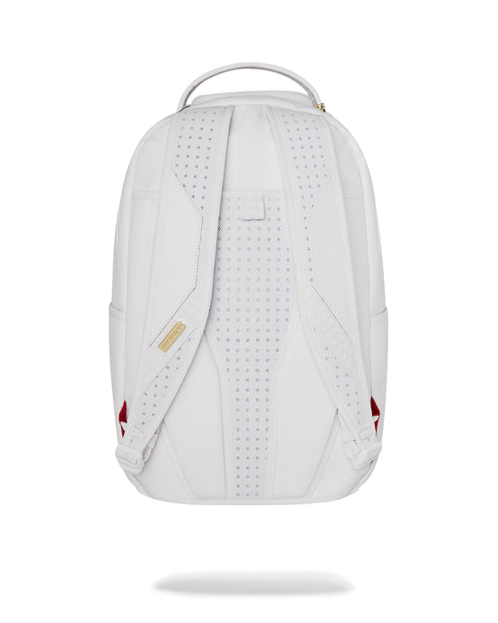 sprayground gold brick white