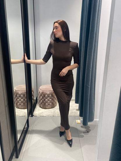 victor dress midi spalline