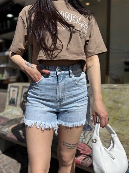 miss bon short sfrangiato