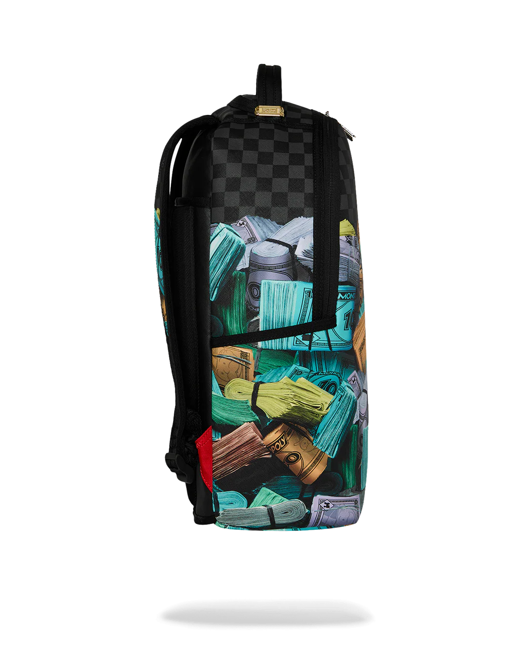 sprayground monopoly money backpack