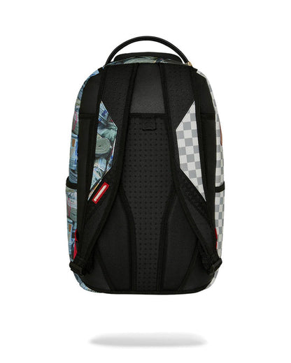 sprayground check full of cash