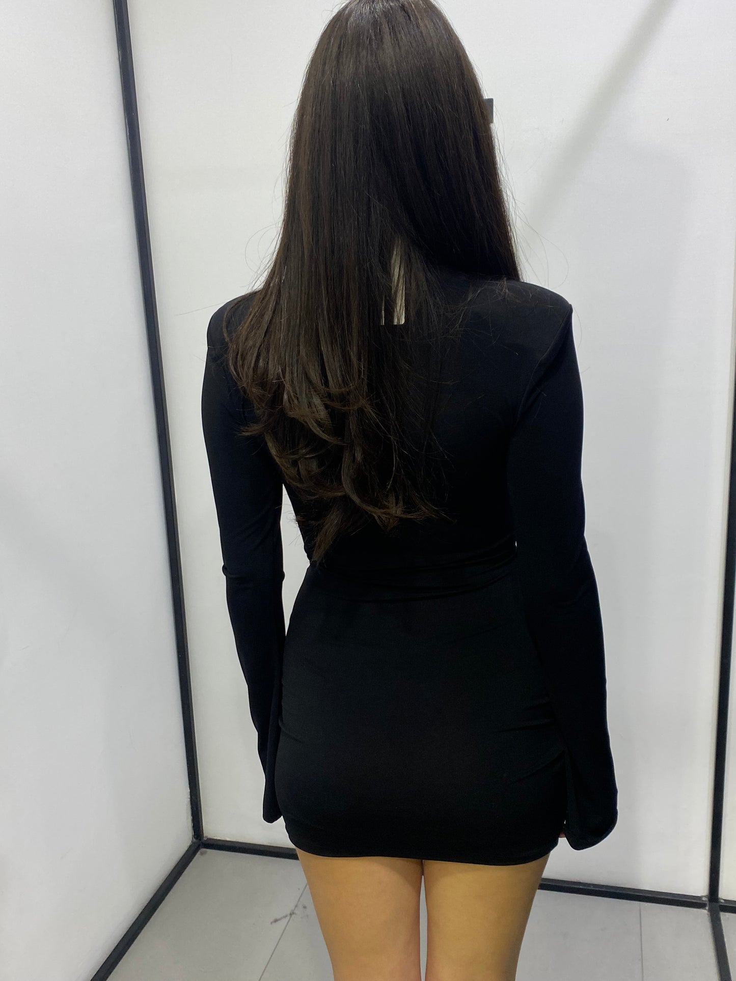 glitter mini dress scollo prof