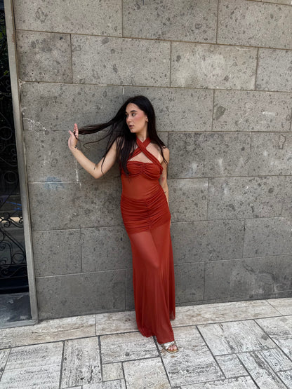 lumina long dress velo