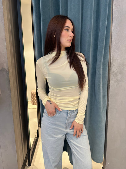 isabel maglia arriccio velo