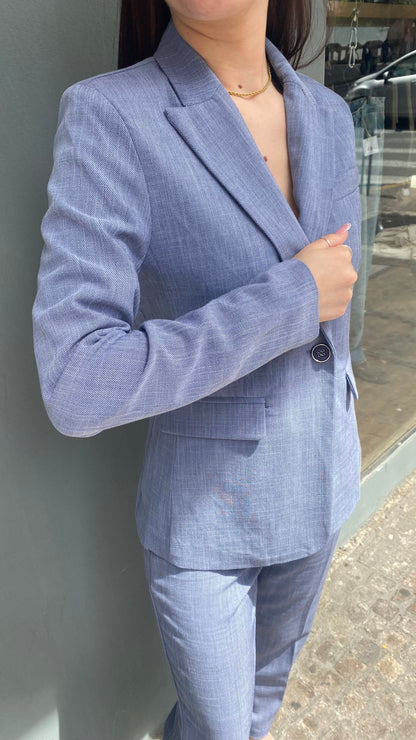 chic tailleur panta caviglia