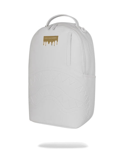 sprayground gold brick white