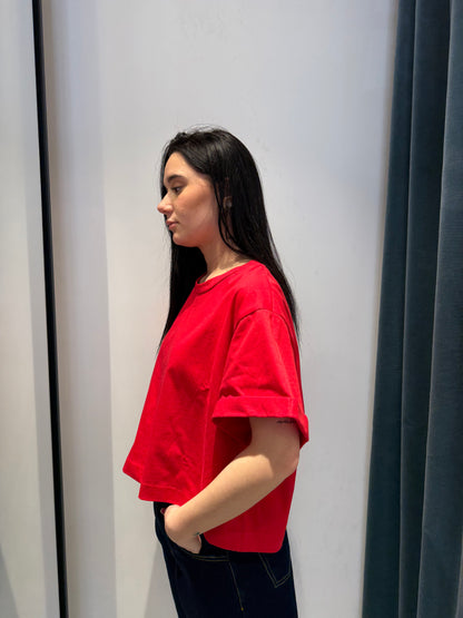 isabel t shirt over drop