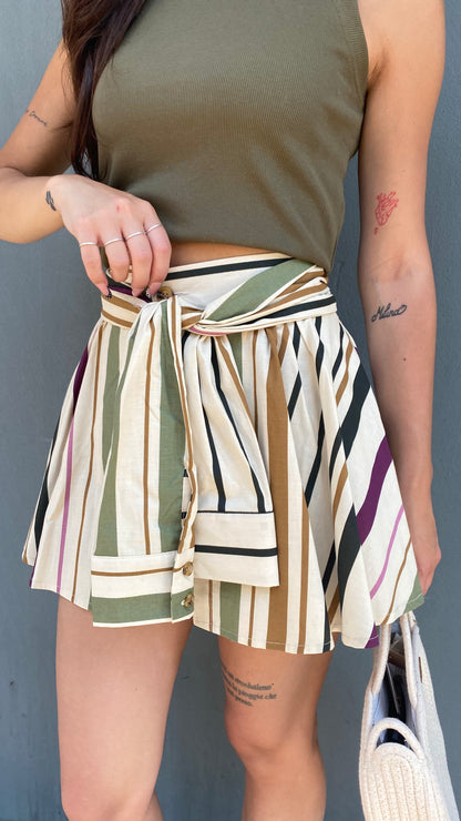 lumina short righe nodo
