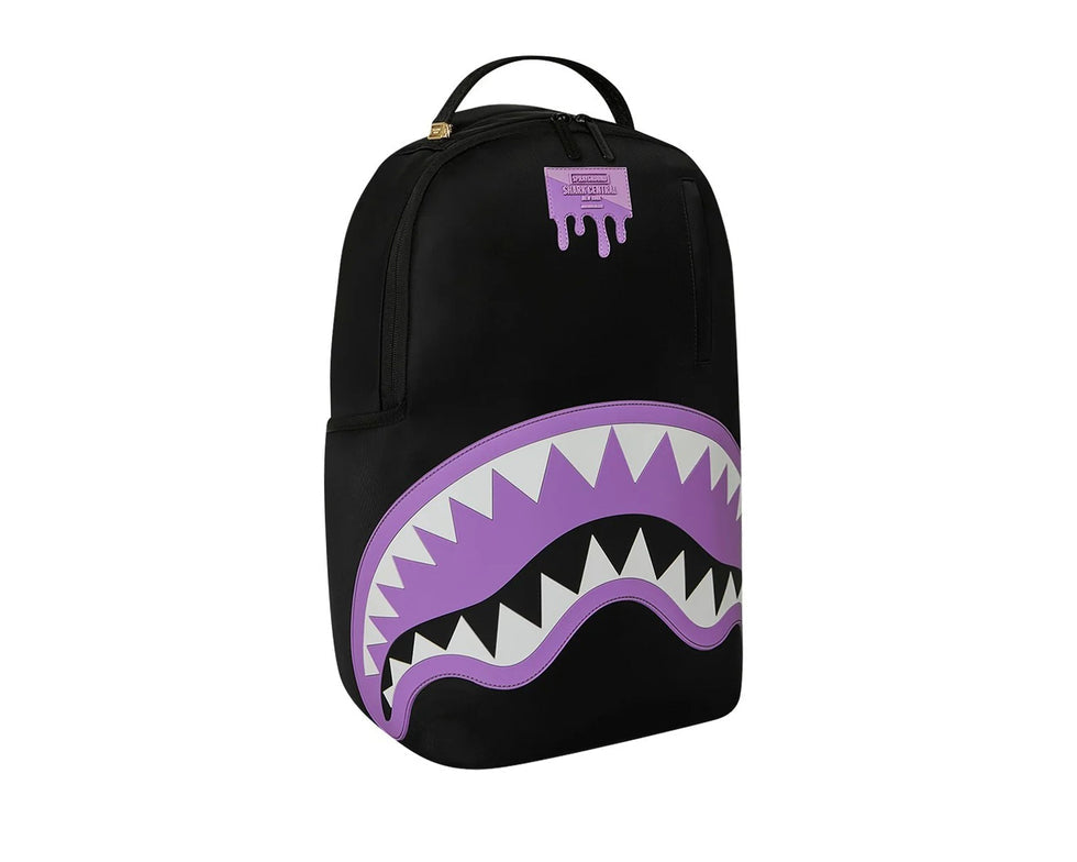 sprayground shark central purple