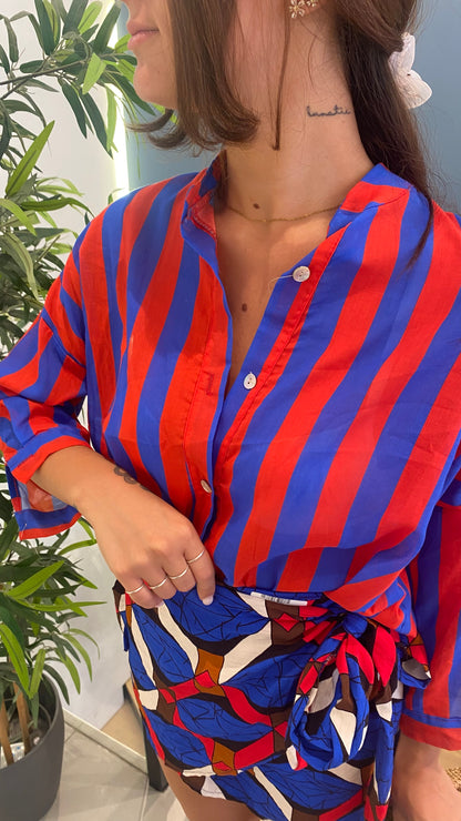 isabel camicia righe cotone
