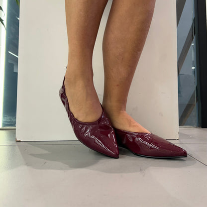 gold ballerina vernice