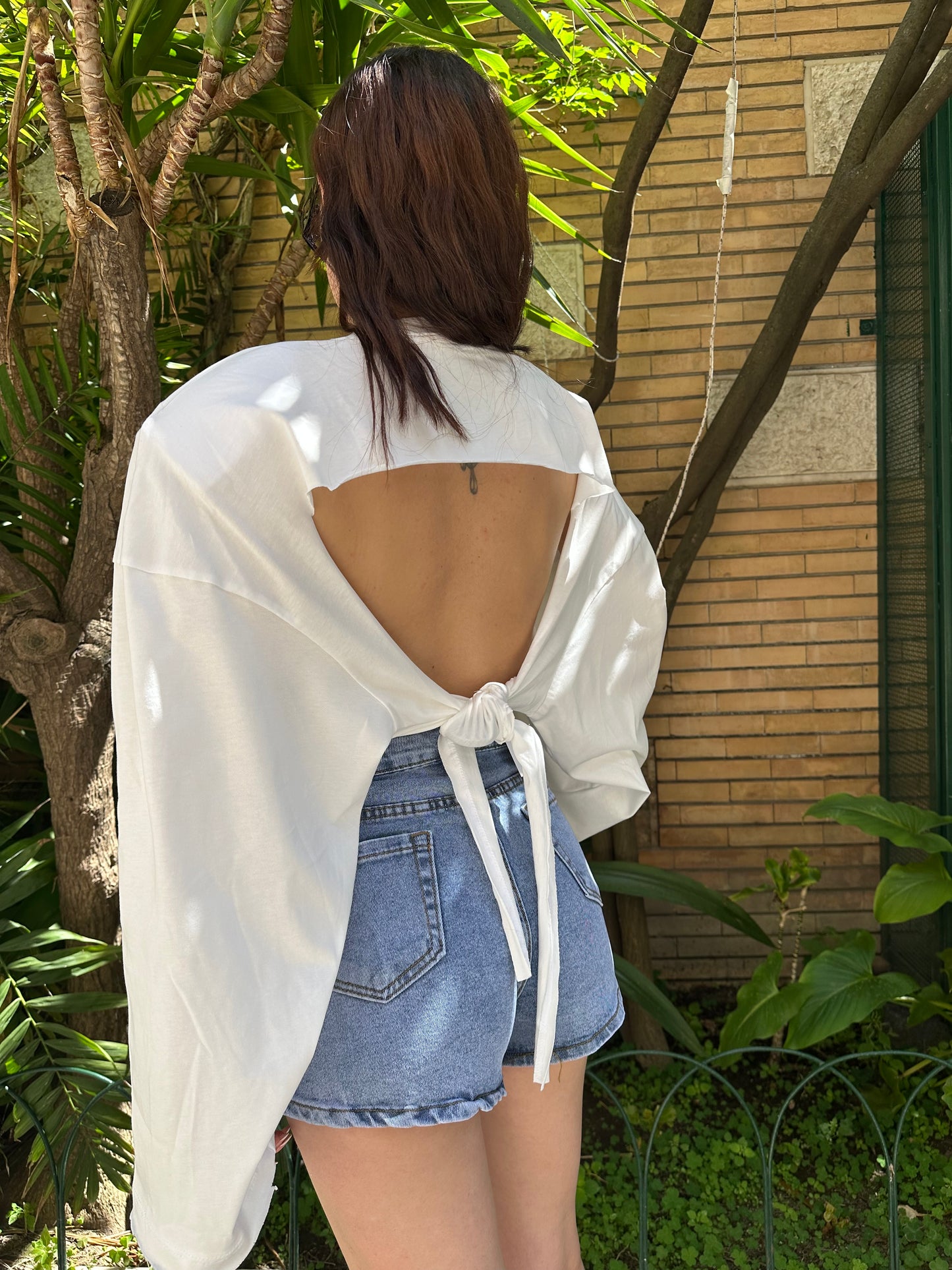 barock t-shirt m/l scollo retro