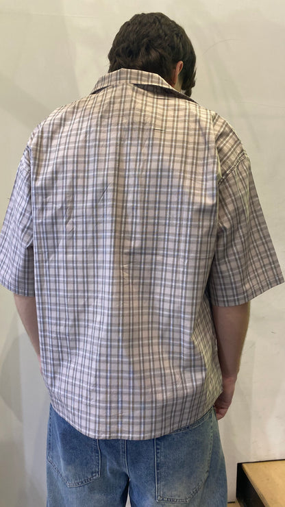 duca camicia riga mista