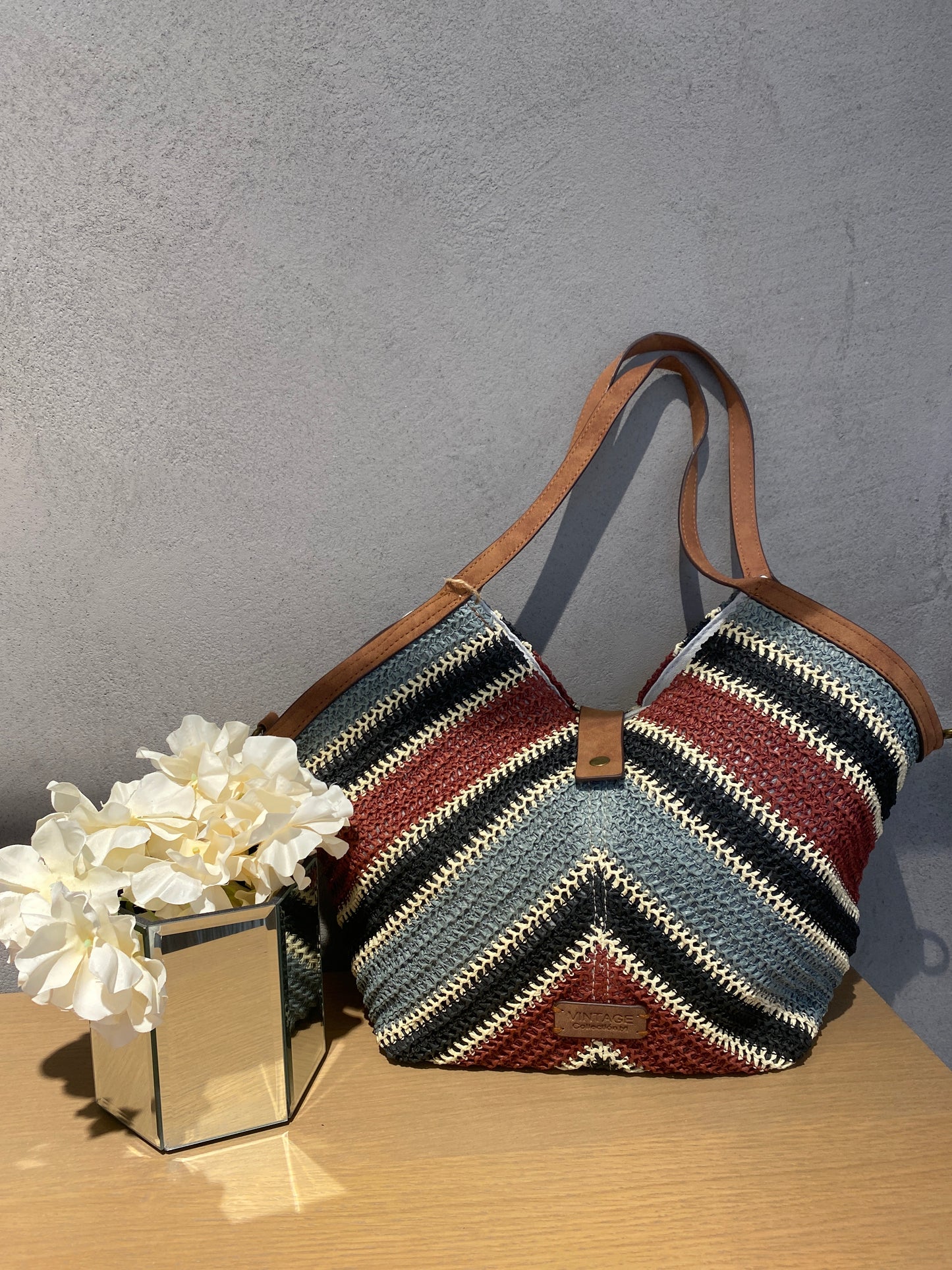 borsa bolsos rafia