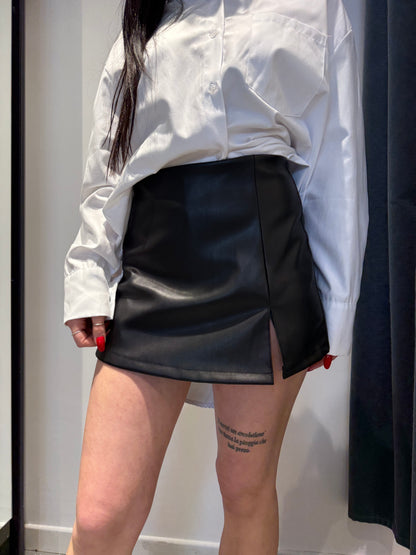 vicbee minishort ecopelle