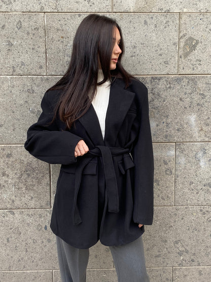 chic cappotto 3/4 cintura