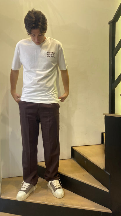 duca pantalone lino