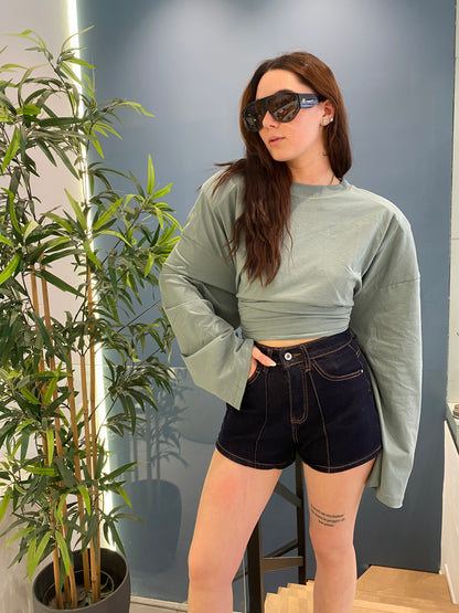 barock t-shirt m/l scollo retro