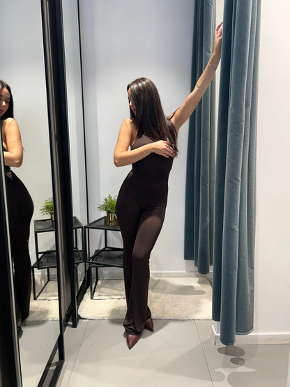 glitter tuta aderente zampa