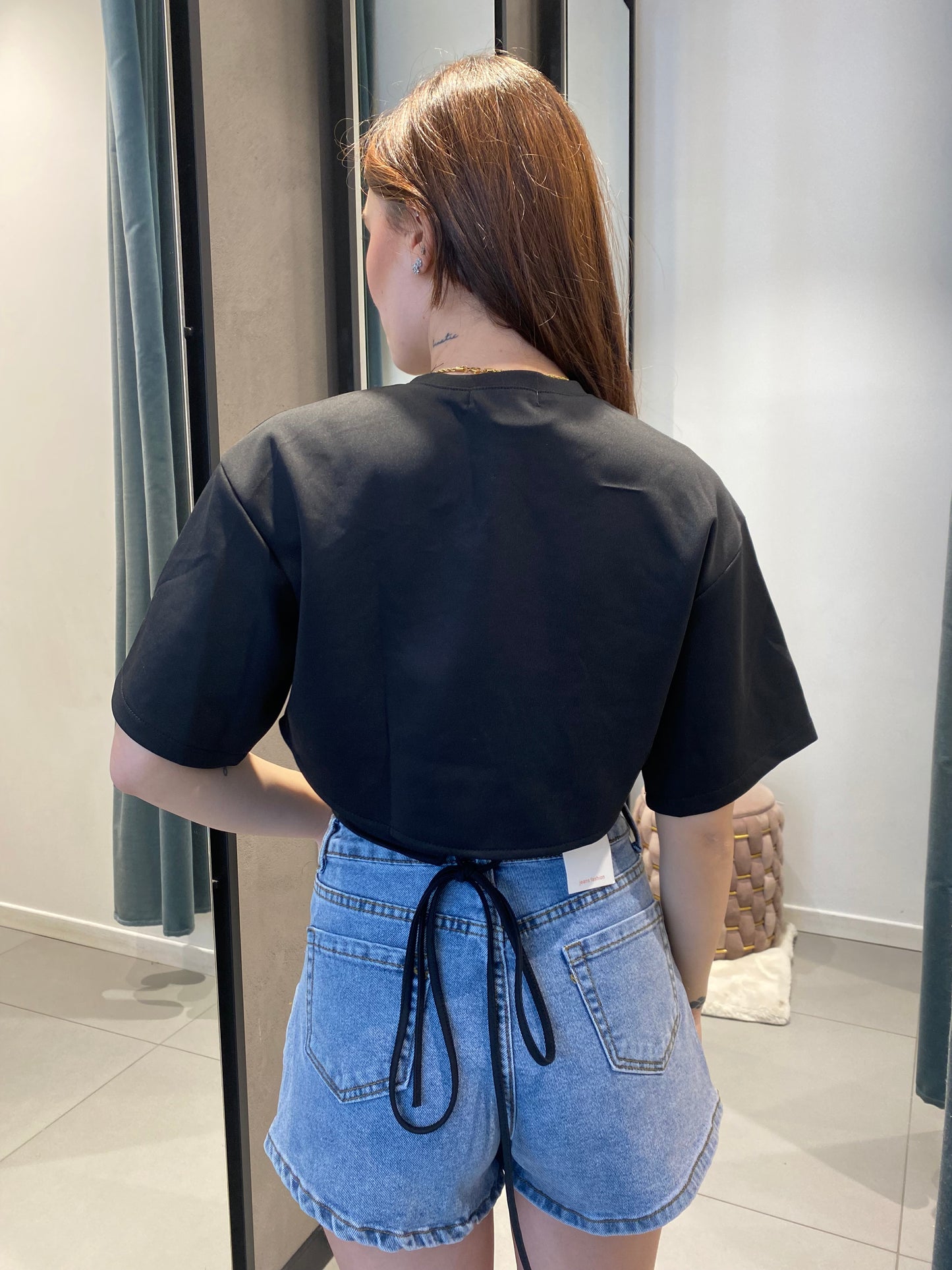 monique t- shirt corsetto