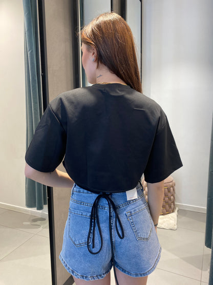 monique t- shirt corsetto