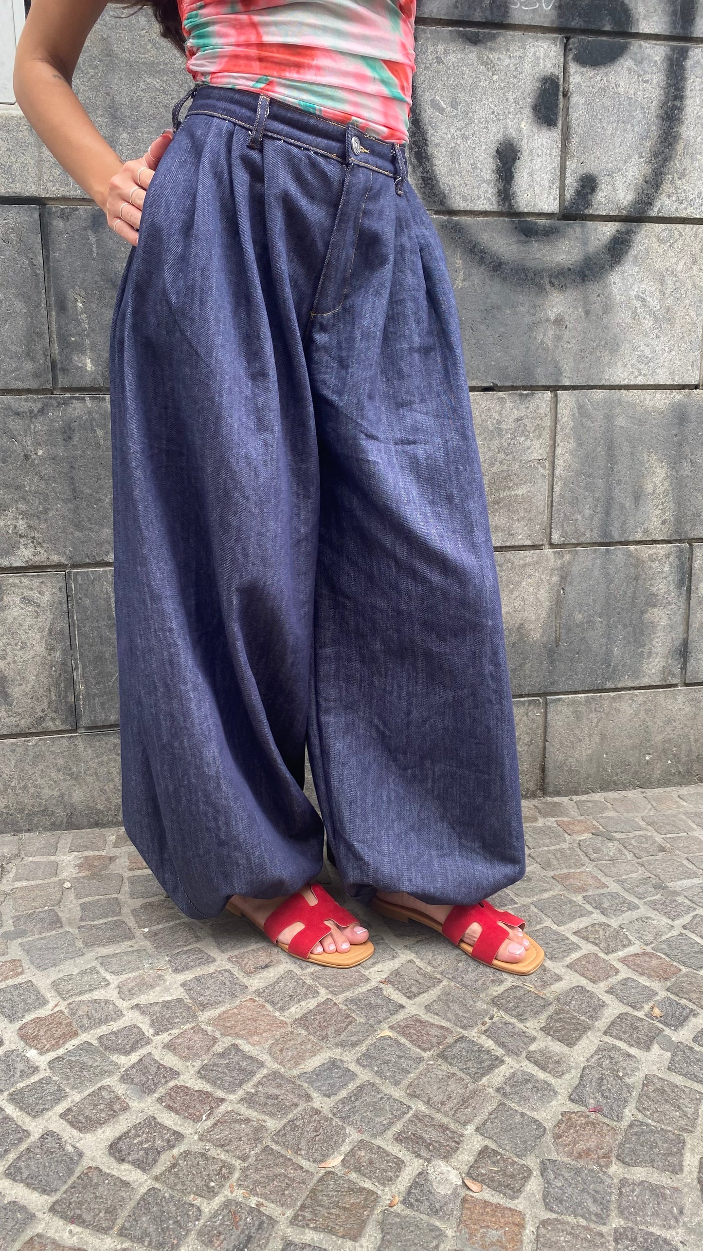 bellamica denim baloon