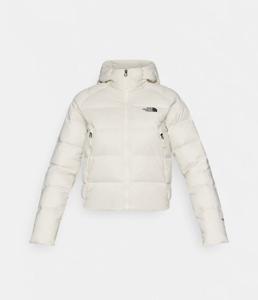 tnf w hyalite down hoodie