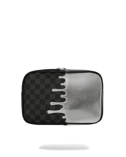 sprayground silver side drip black