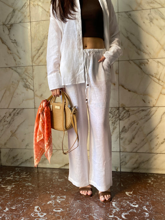 only pantalaccio lino