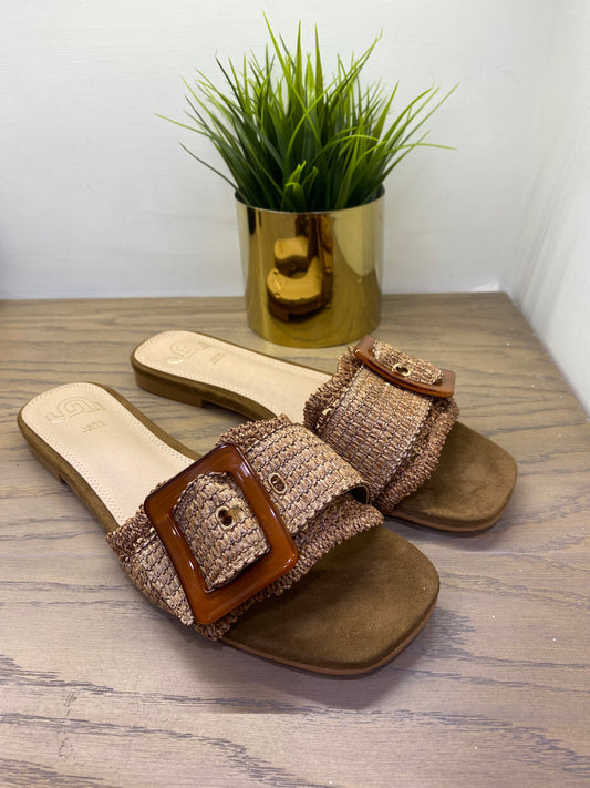 gold sandalo basso accessorio