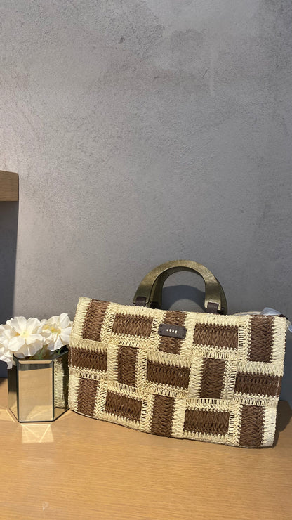 borsa bolsos rafia