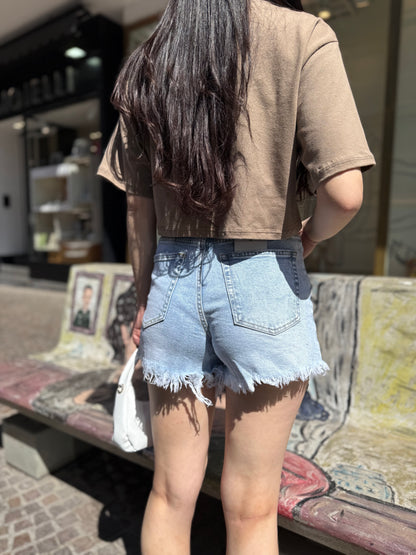 miss bon short sfrangiato