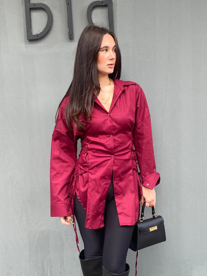 cor01 camicia popelin lacci