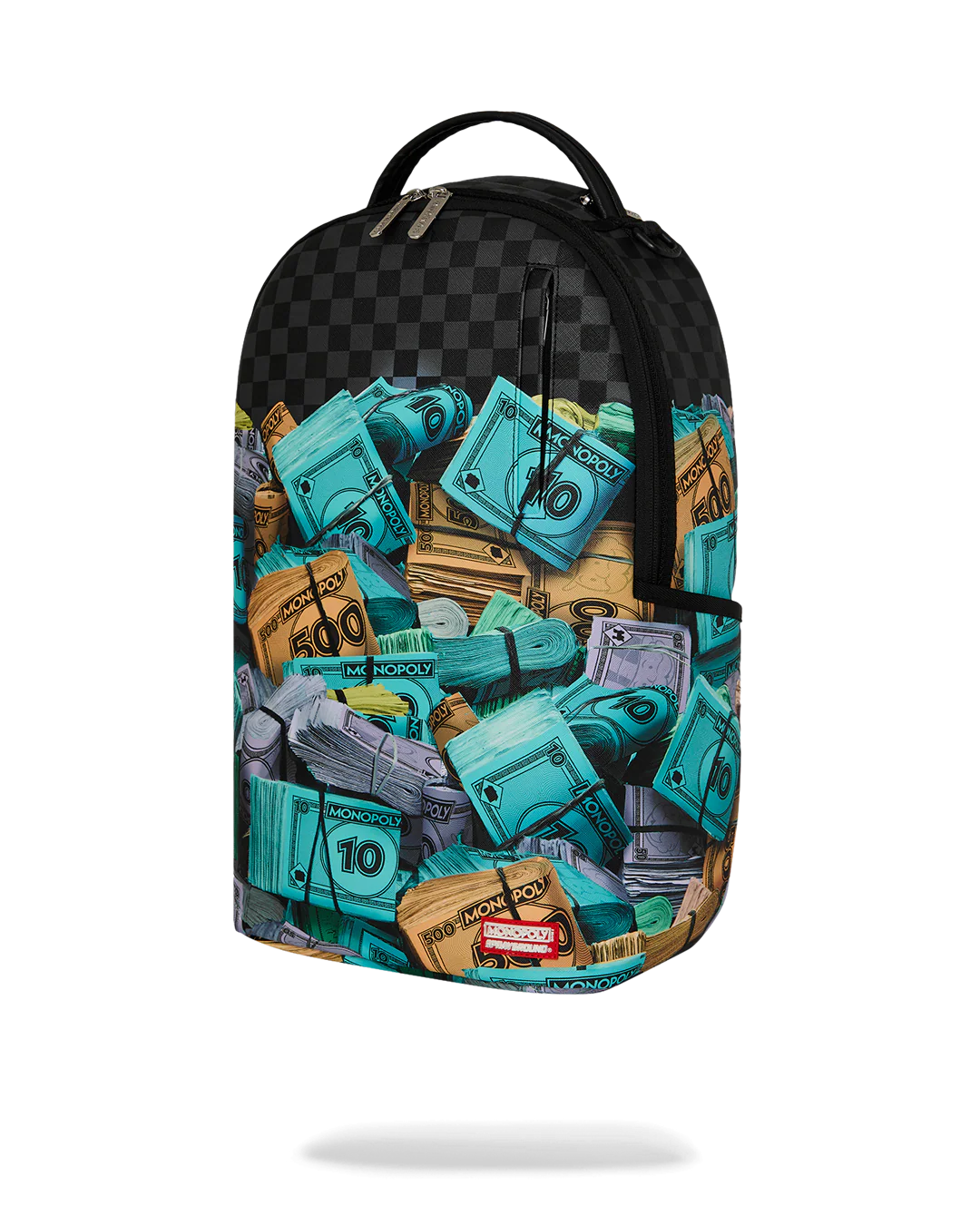 sprayground monopoly money backpack