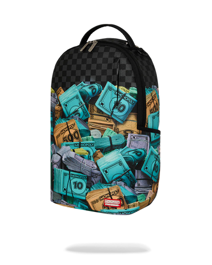sprayground monopoly money backpack