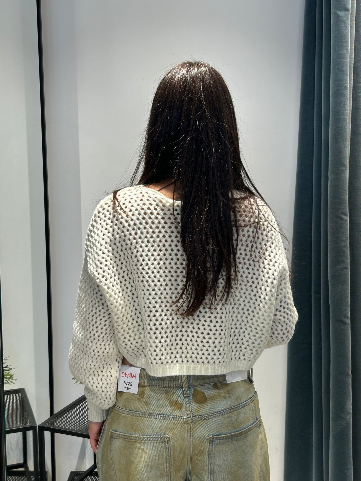 ornella b pull mini traforato