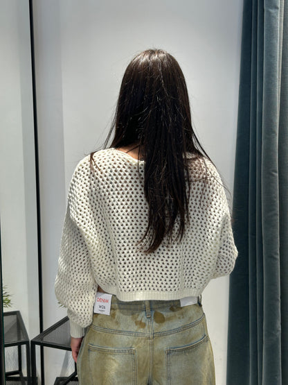 ornella b pull mini traforato