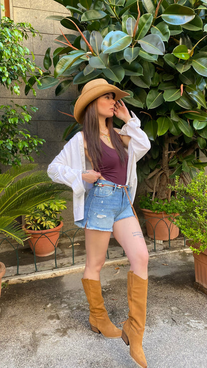 only shorts con cintura