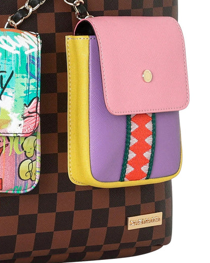 sprayground hanging pockets mix