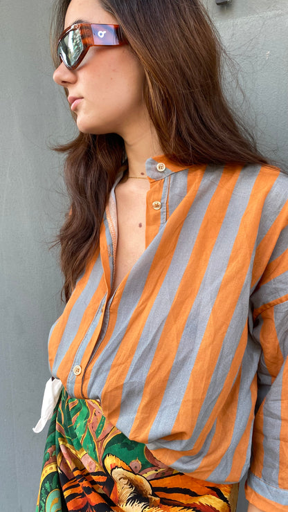 isabel camicia righe cotone